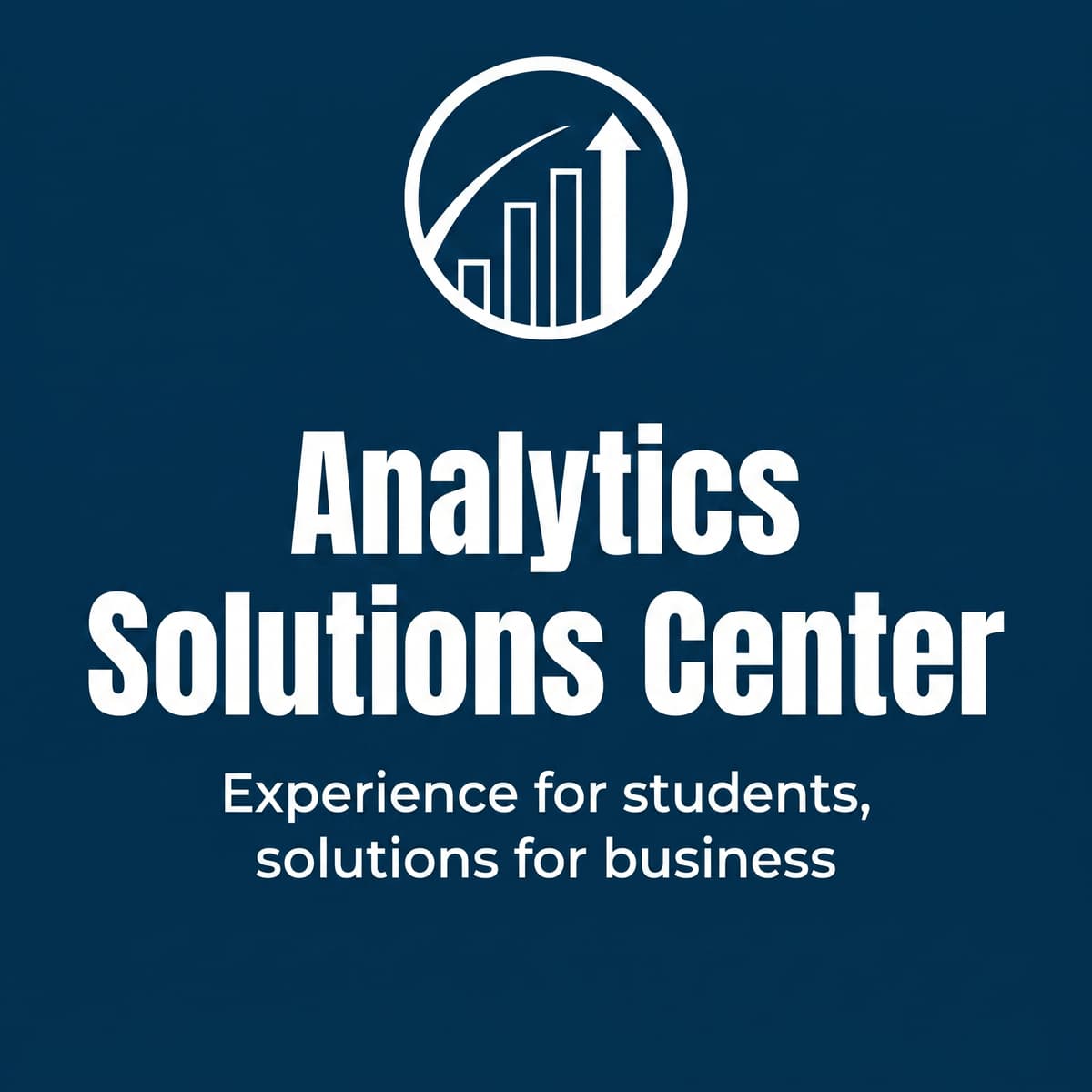 Analytics Solutions Center
