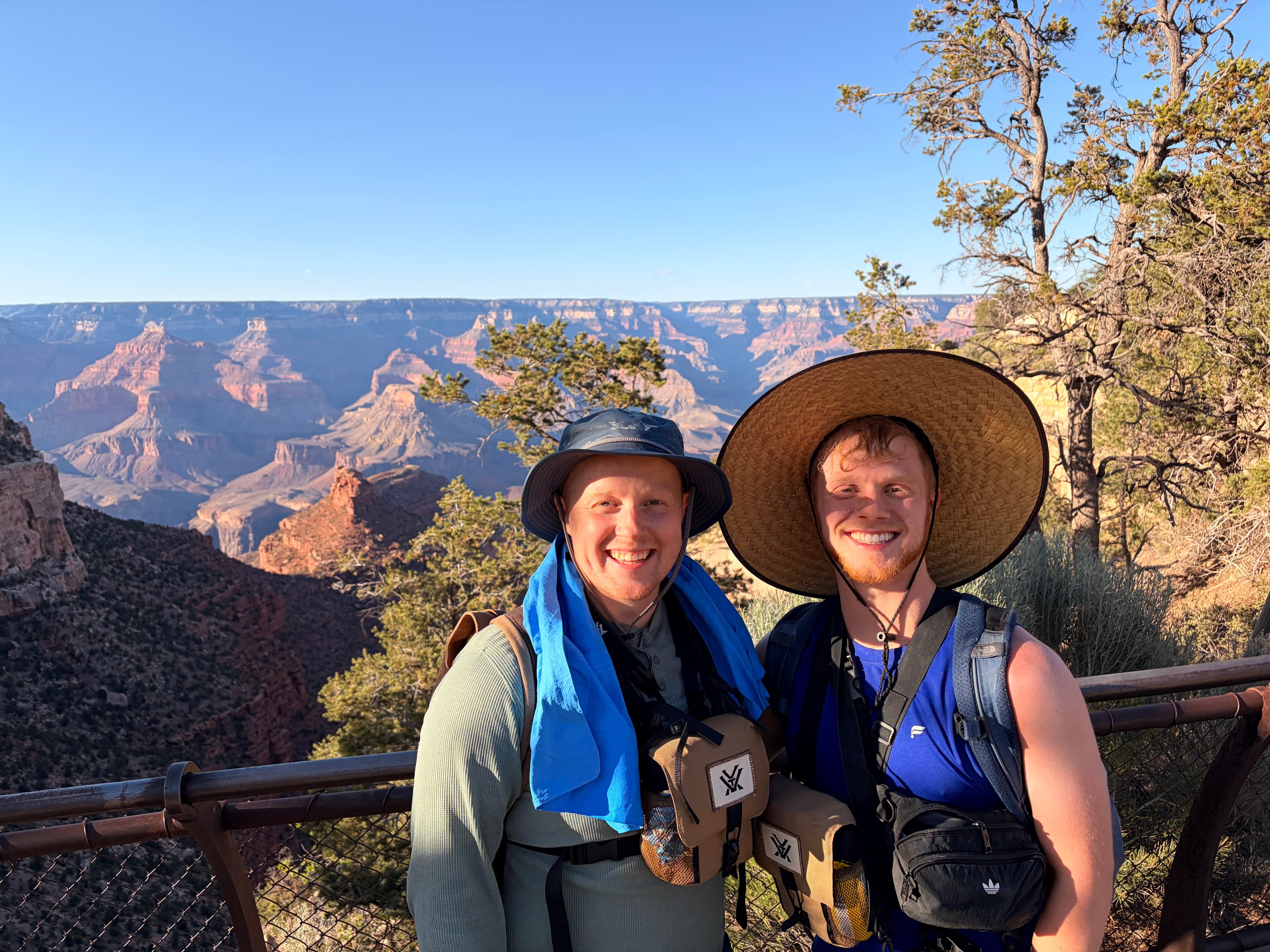 Rim to rim across the Grand Canyon