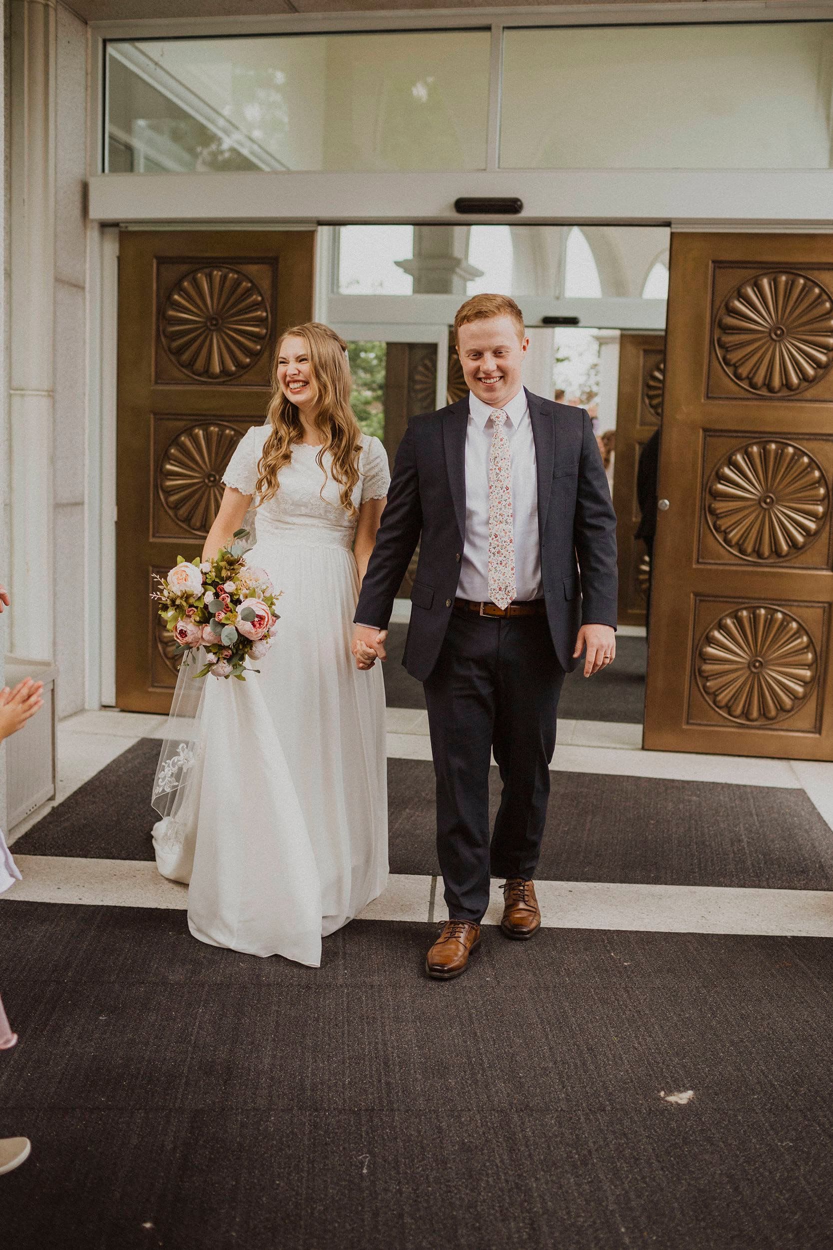 Our wedding day
